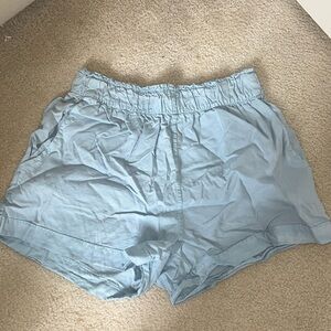 Light blue shorts